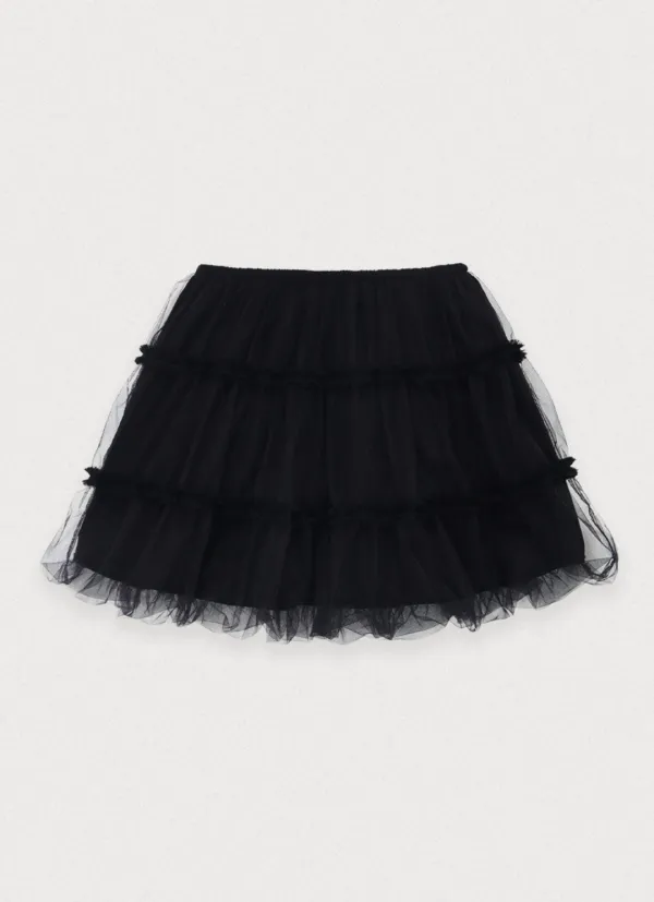 Tuflair flare skirt - black