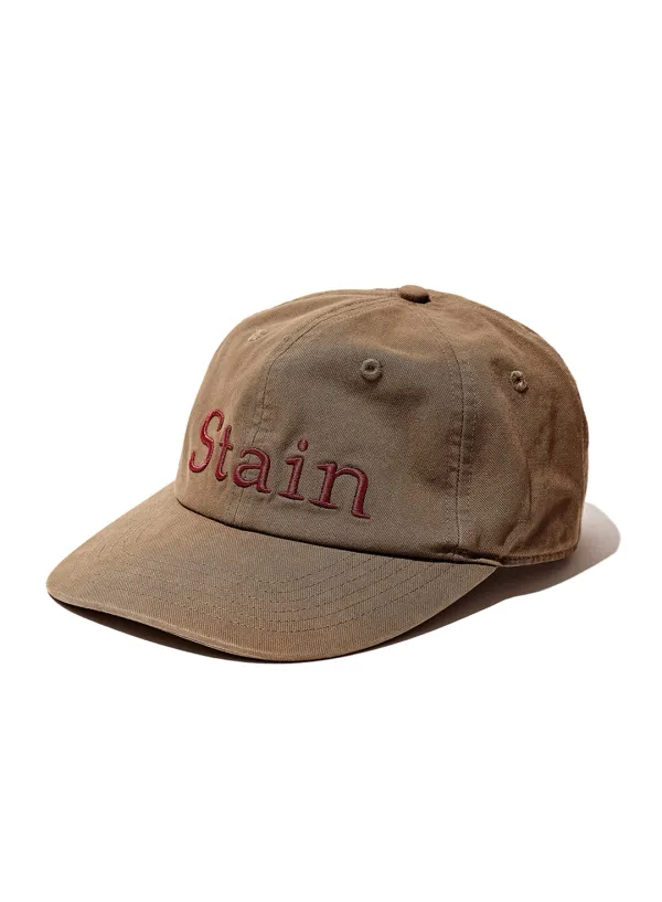 VTG Washed Stain Ball Cap_Brown Khaki