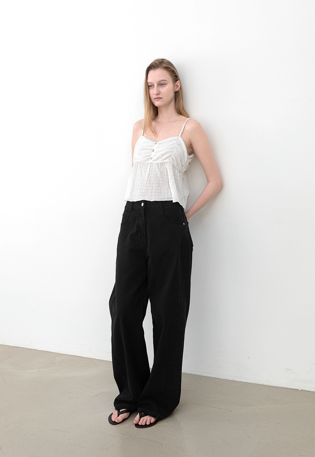 아뜰리에 나인 (BL-4423)VOLUME SHIRRING BUSTIER TOP 상품 이미지 3