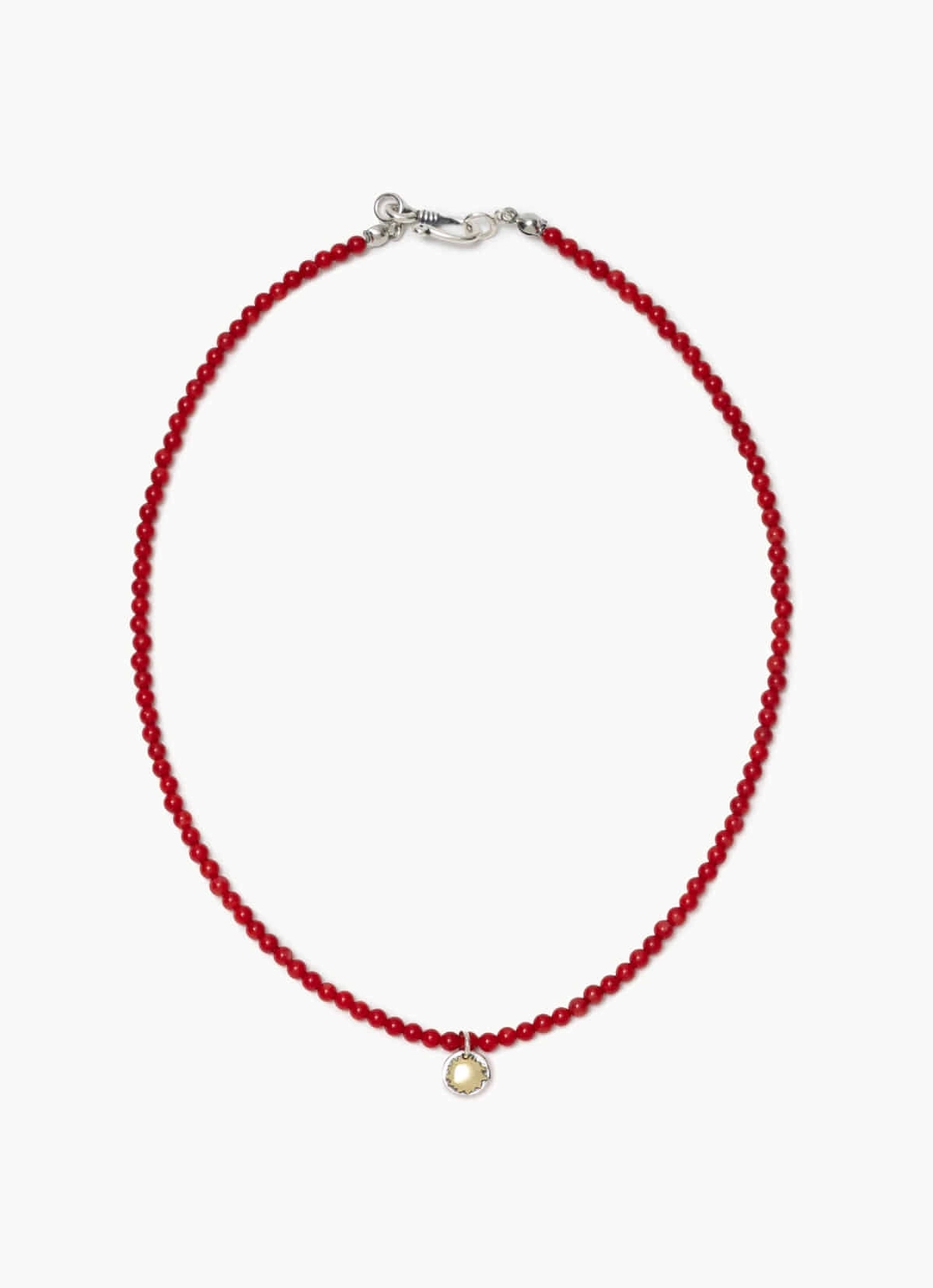 부디무드라 Surya beaded necklace_Red 상품 이미지 1