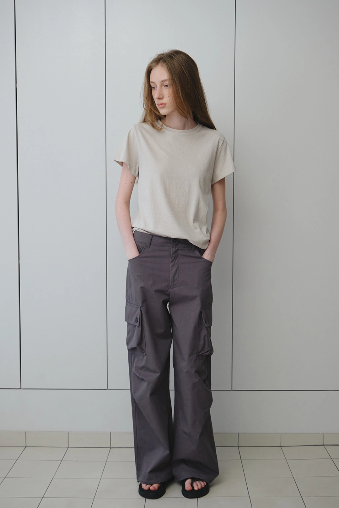 브렌다 브렌든 forest t -shirt - beige 상품 이미지 2