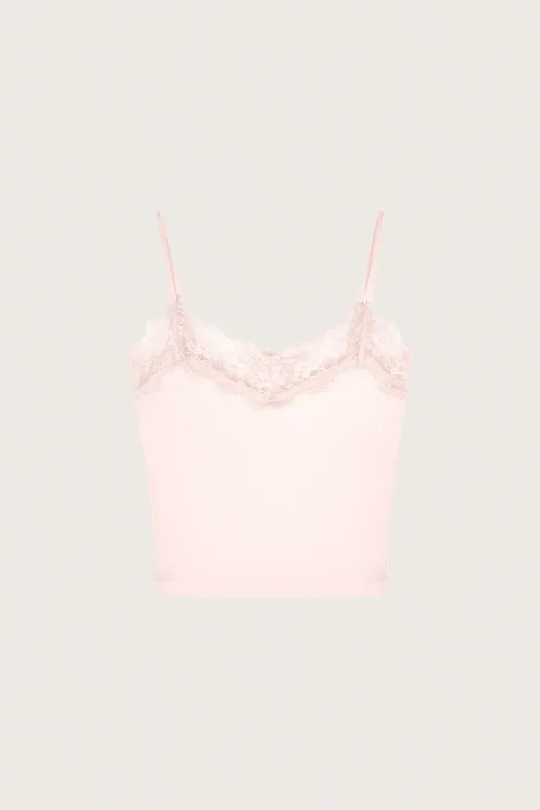 Cream donuts sleeveless, Baby pink
