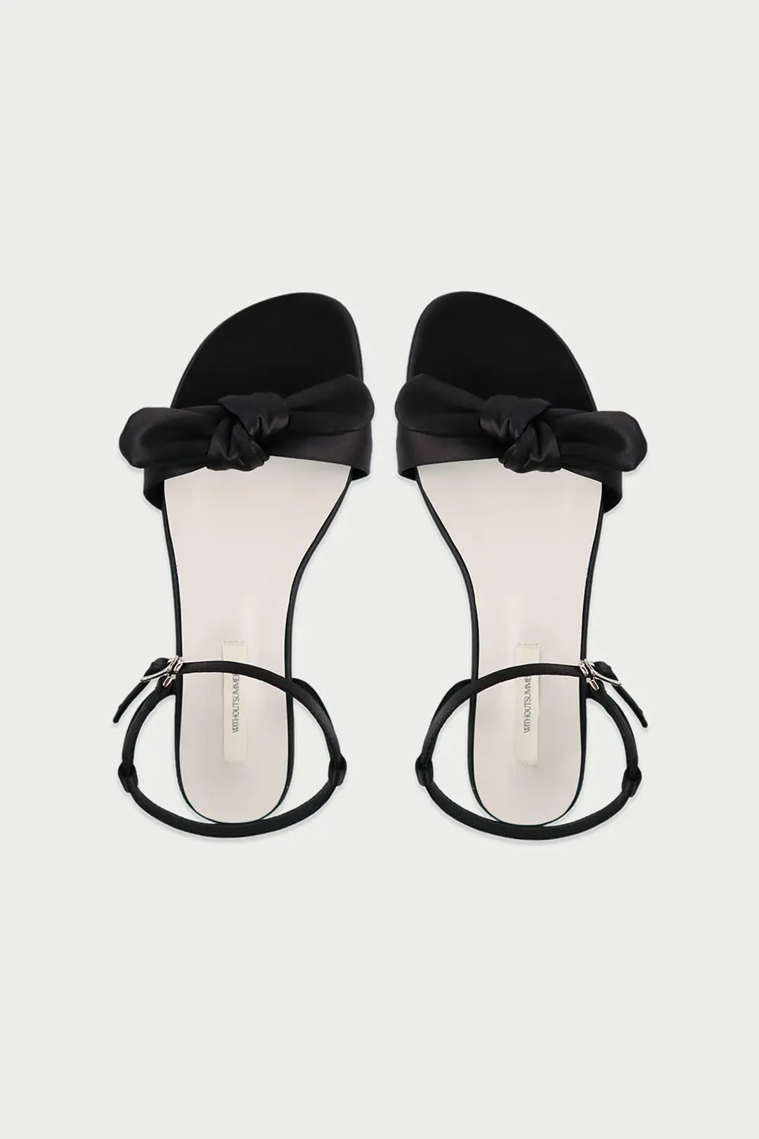 위드아웃썸머 Kohi ribbon sandal_black 상품 이미지 2