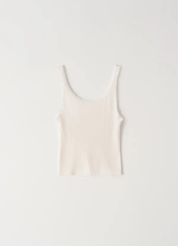 Wear Lace Sleeveless(Ivory)
