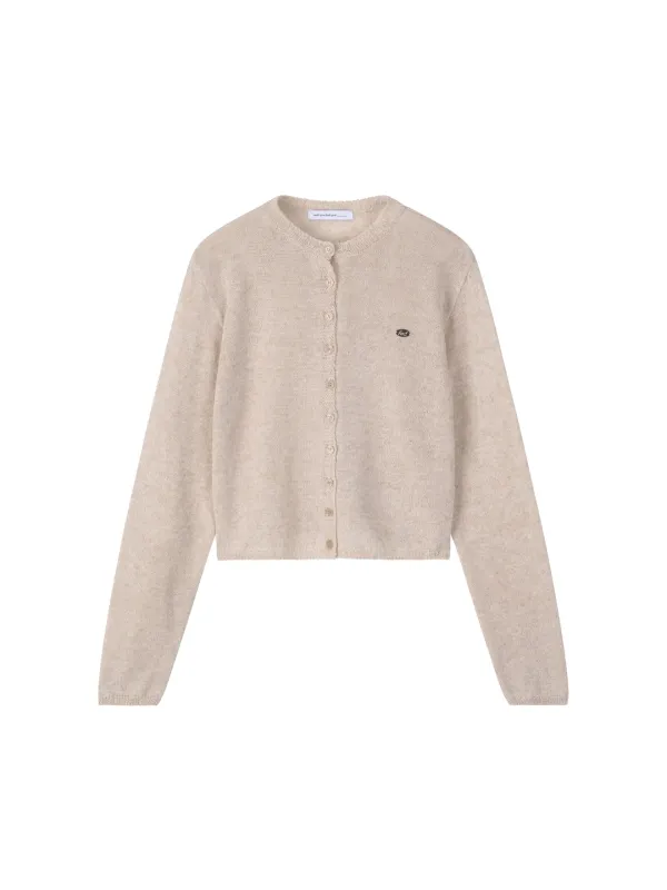 Summer crop cardigan