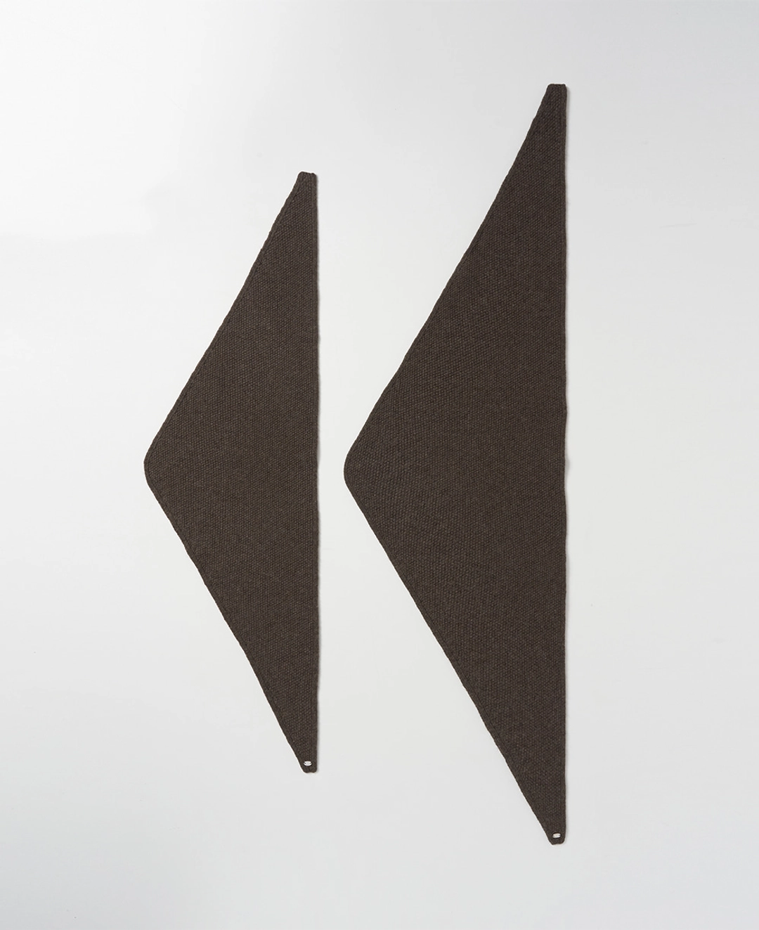 스텝어라운드 Cashmere Textured Knit Scarf_BROWN 상품 이미지 3