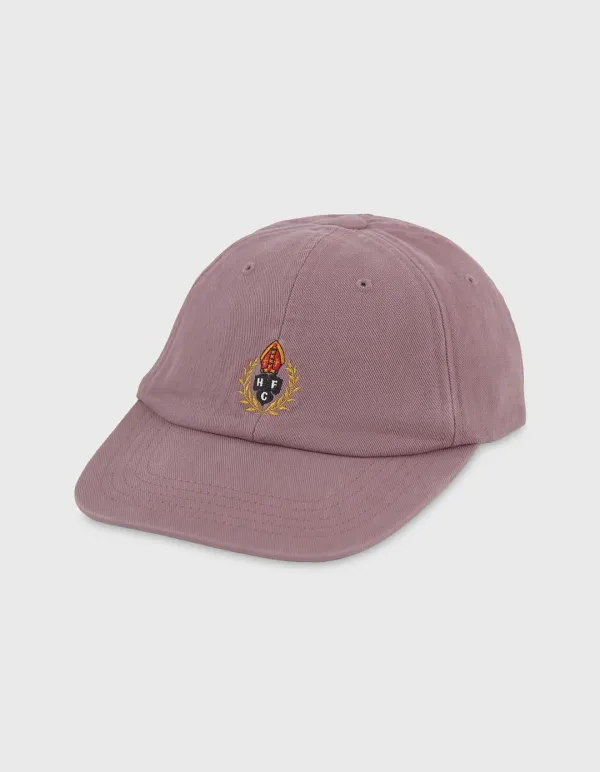 CREST WASHED 6 PANEL CAP / L.Purple