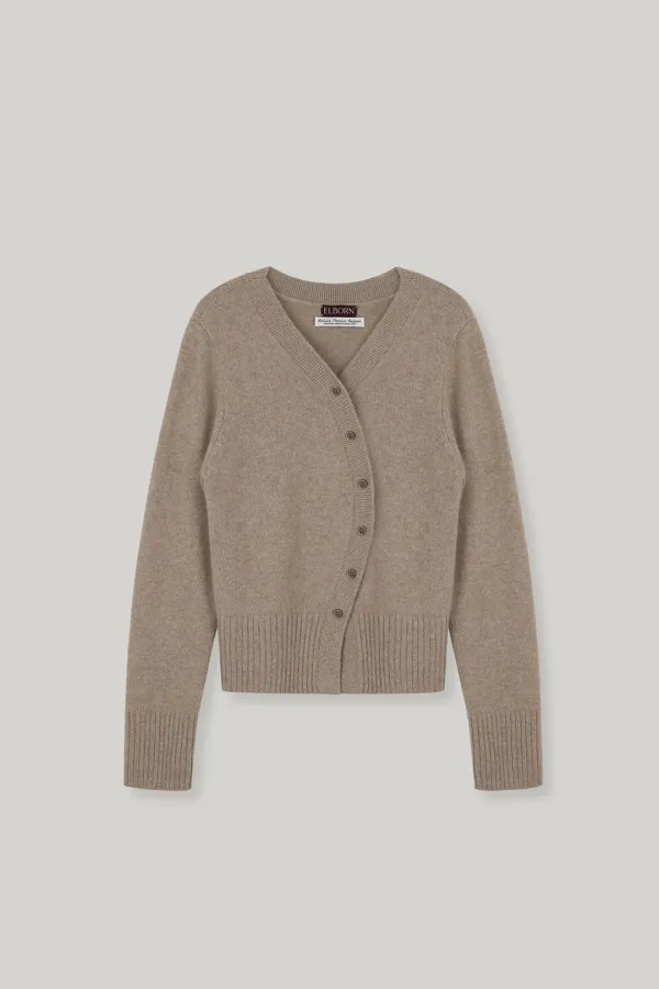 Monet Cashmere Knit Cardigan