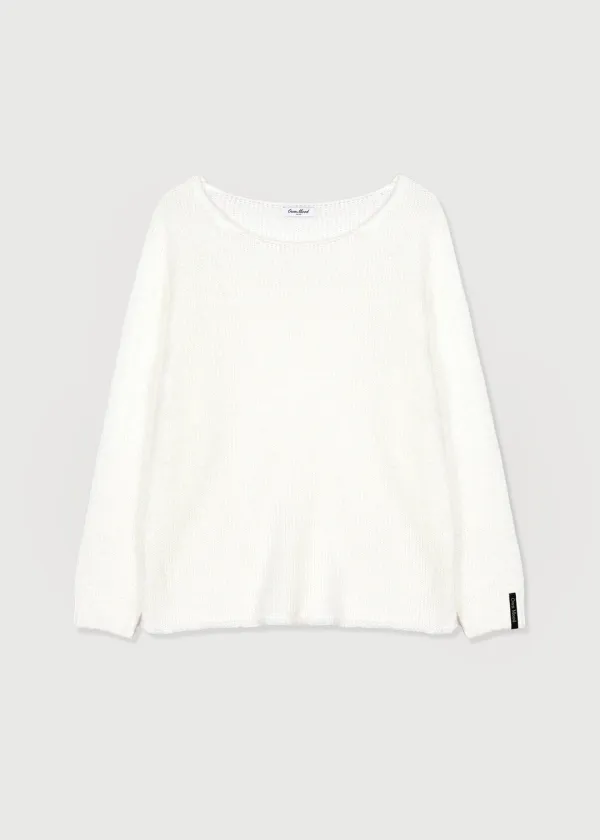 CLOUD SOFT MOHAIR KNIT (SS ver.) - IVORY