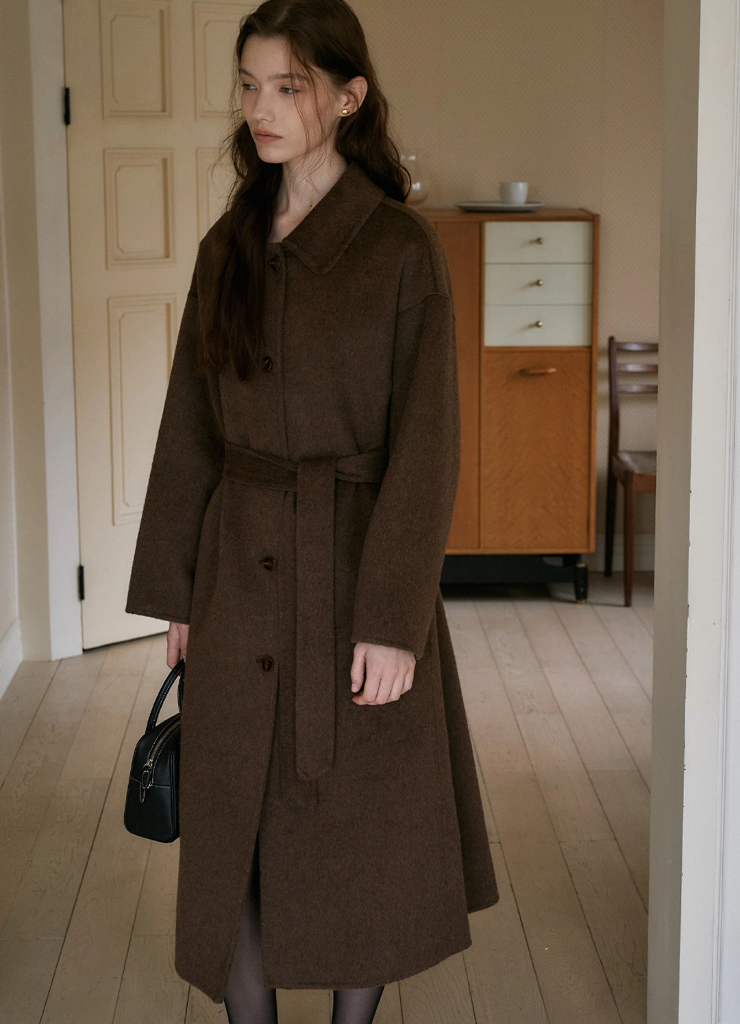 안젤로비안코 Maro Belted Coat (3color) 상품 이미지 2