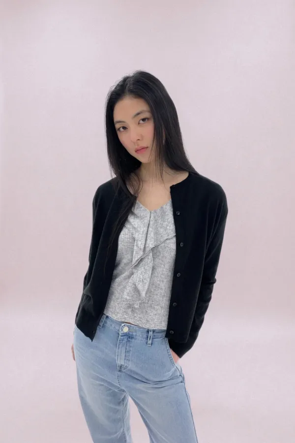 Mono Cardigan / Black