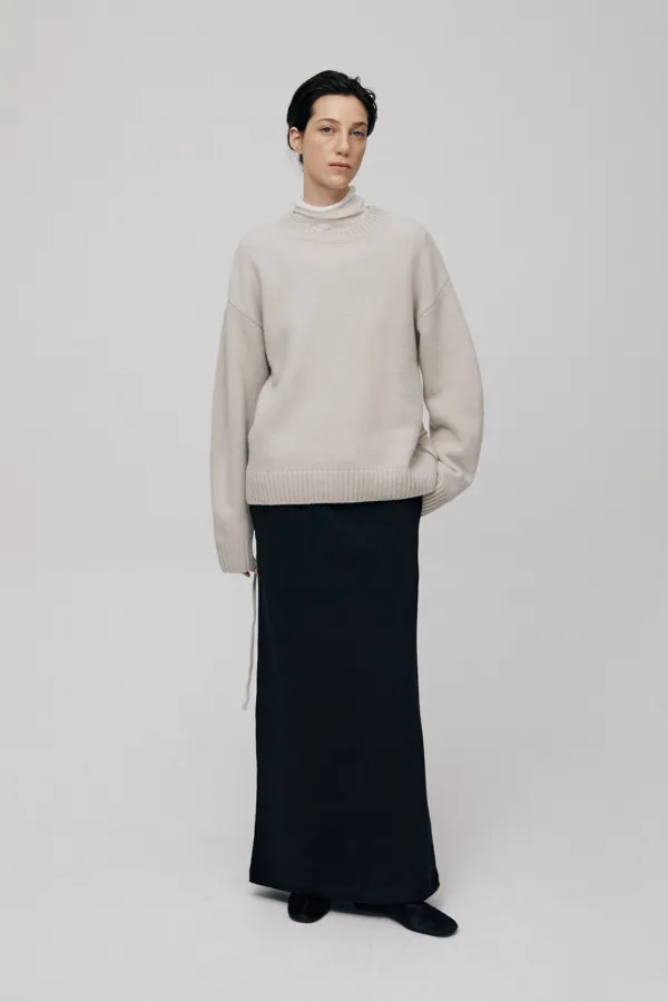Veda String Wool Knit (Clay)