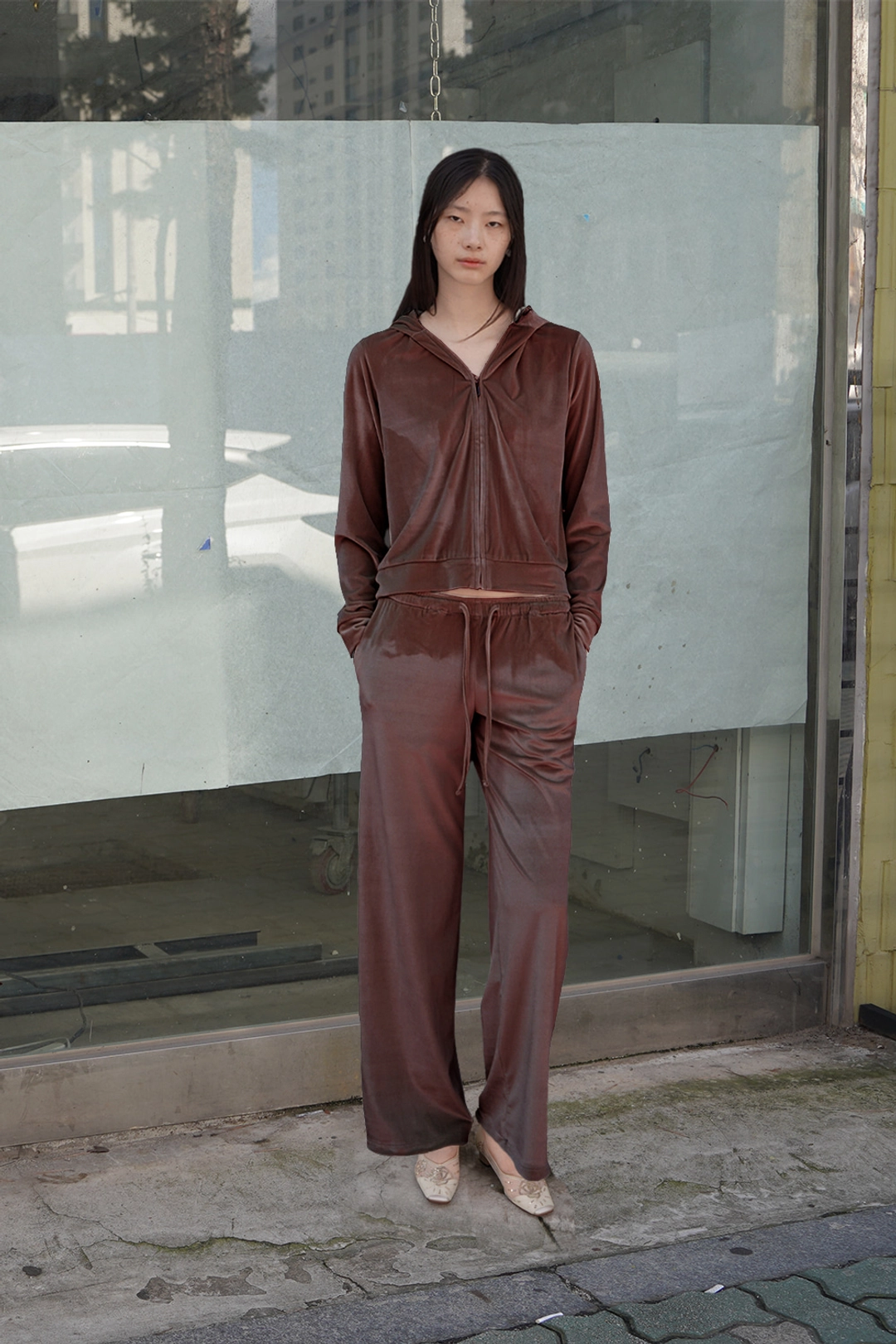 누아누 Elora pants_Brown 상품 이미지 2