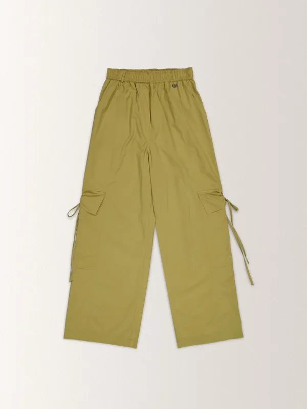 NYLON BANDING CARPENTER PANTS [ OLIVE ]