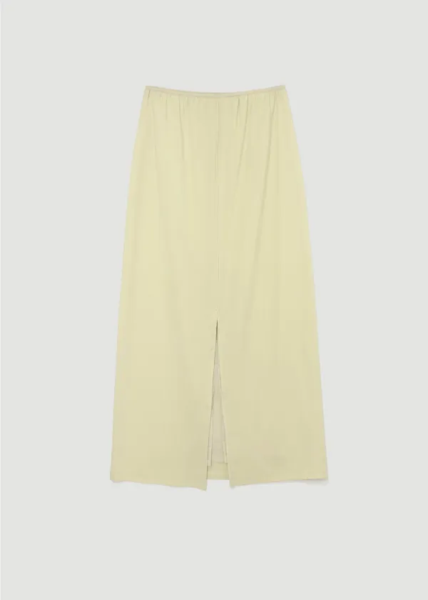 Cozy maxi skirt (옐로우)