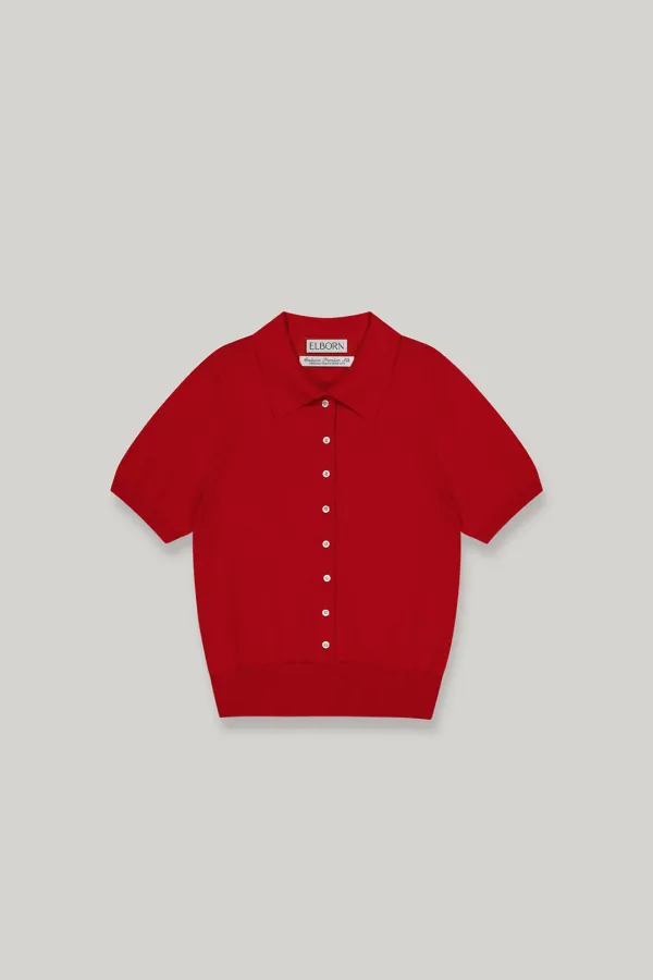 Darby Silk Collar Knit