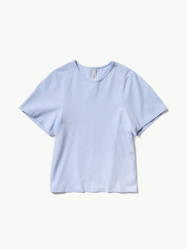 Poev Arched T-Shirt - Sky Blue