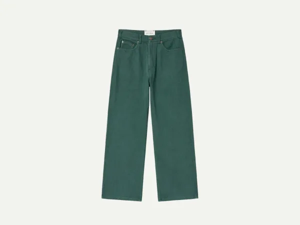 Via Peter cotton pants (Green) - viaplain