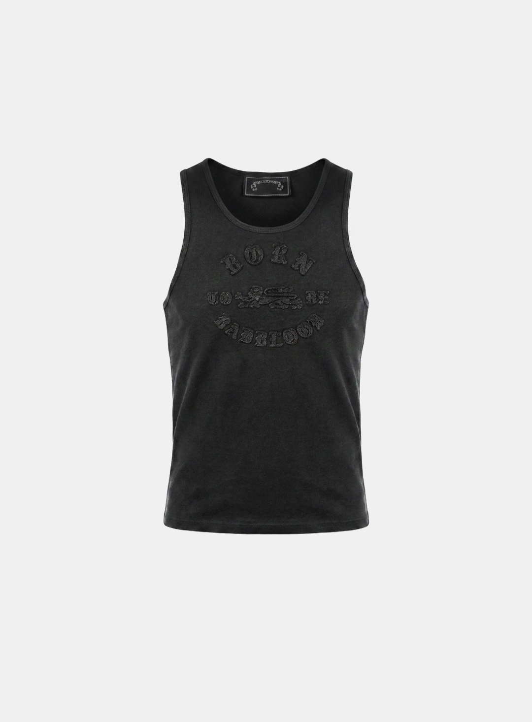배드블러드 [w-tnk26-019] BORN TO BE Tank - Black 상품 이미지 1
