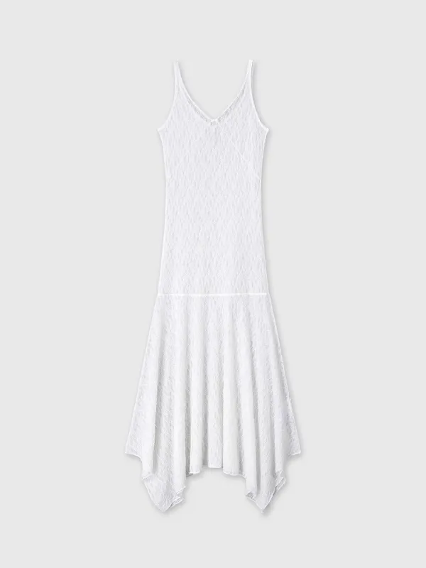 (W) LACE SLEEVELESS MAXI DRESS_ OFF WHITE
