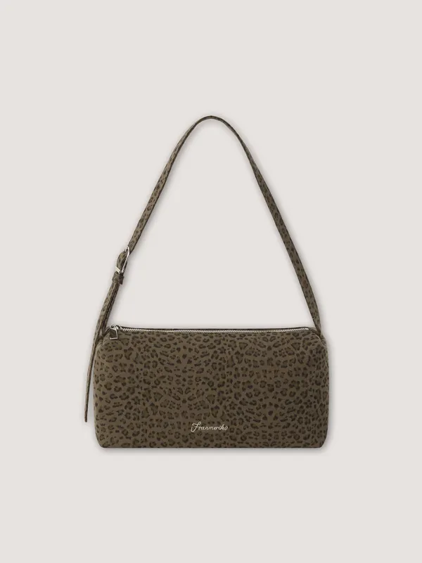 [3rd] Leopard Shoulder Bag - Brown