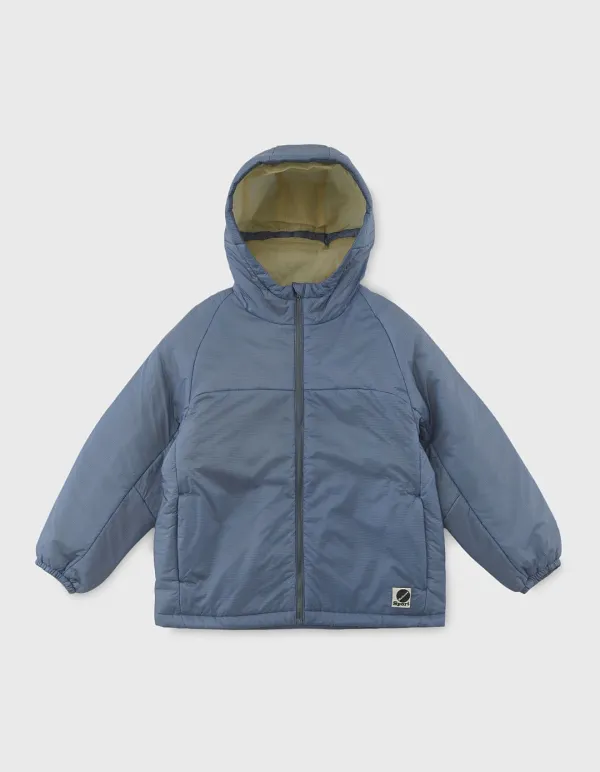 CHILDREN PL RIPSTOP HOODED JACKET / Blue