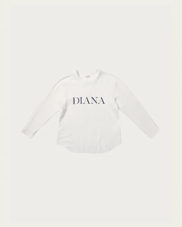 (4차) Diana Waffle Tee - White