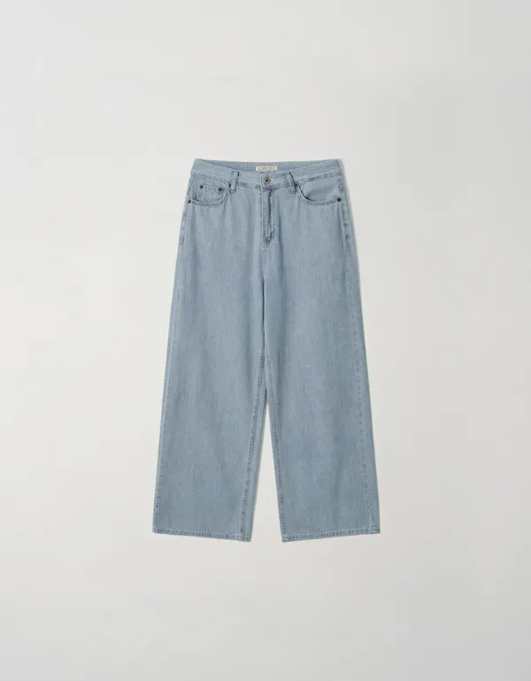 Summer Denim Pants (Light Blue)