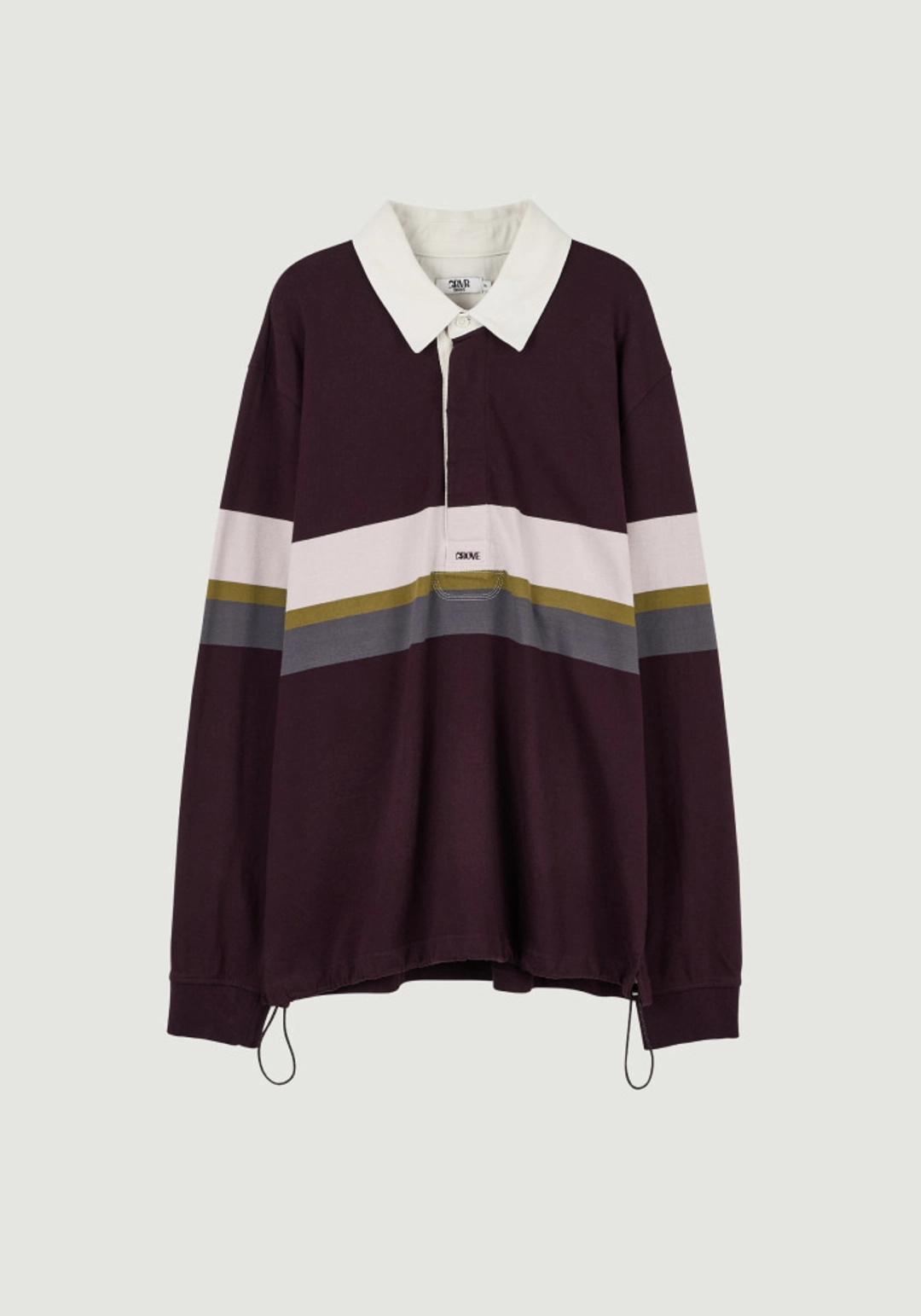 그로브 26FW HAGUE OVER-FIT RUGBY SWEATSHIRT 상품 이미지 1