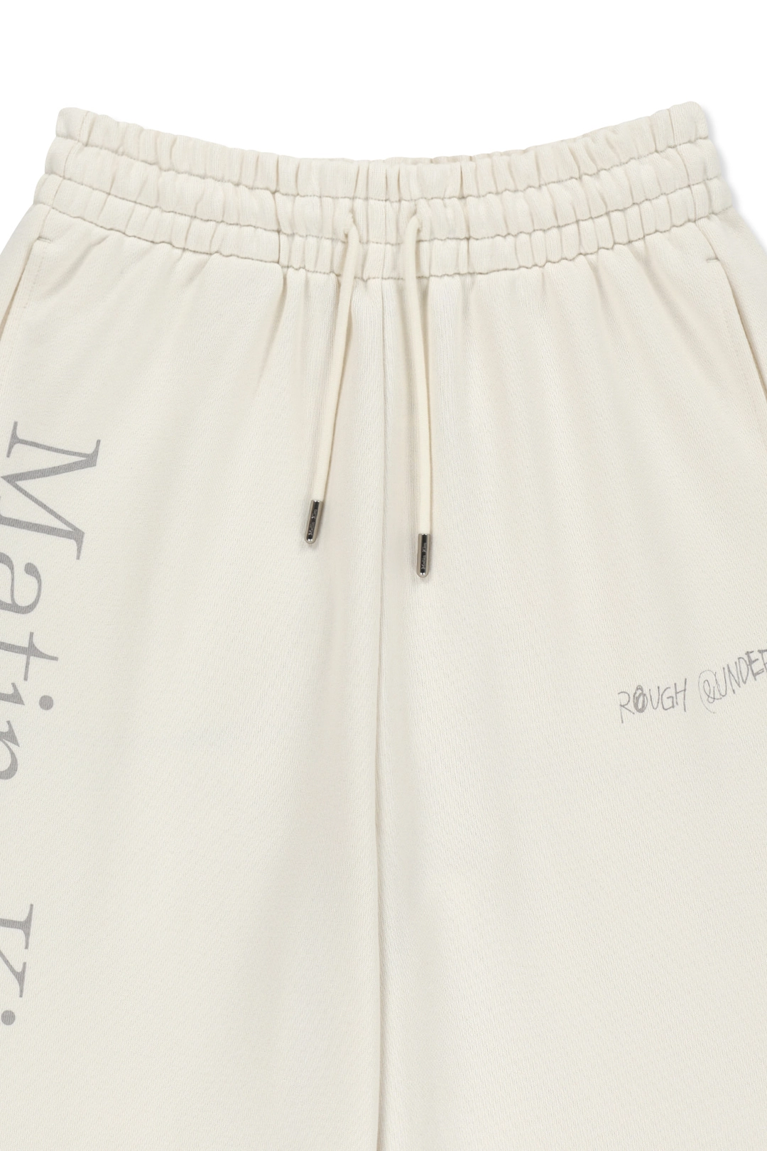 마뗑킴 ESSENTIAL LOGO SWEATPANTS IN IVORY 상품 이미지 2