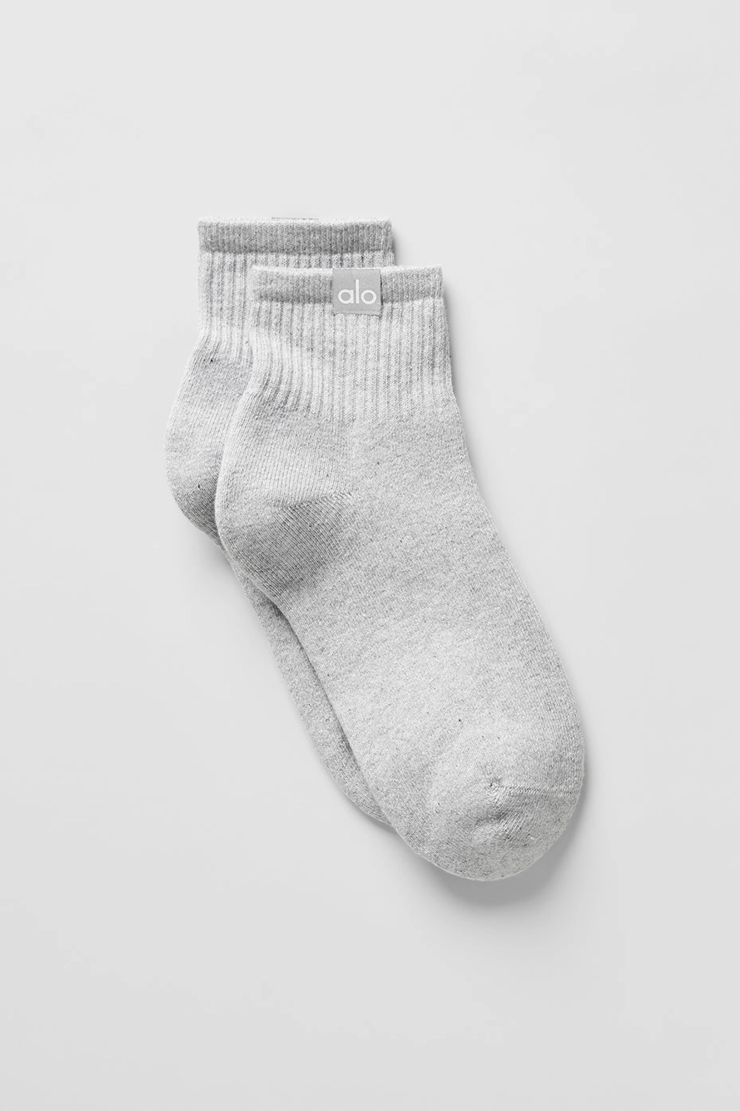알로요가 Quarter Crew Street Sock - Athletic Heather Grey 상품 이미지 1