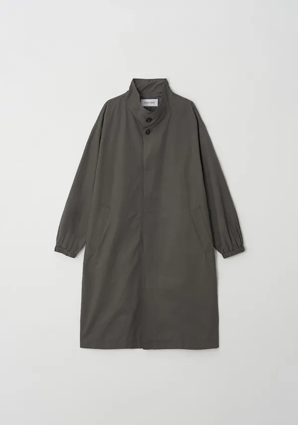 Cotton trench coat (Charcoal)
