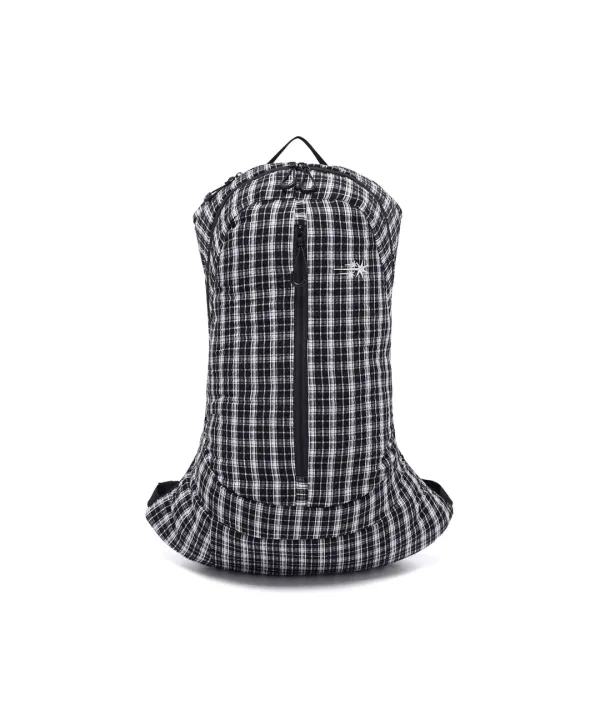 seersucker travel backpack[black]
