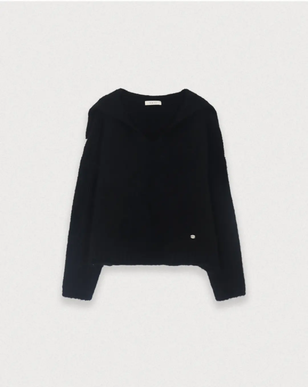 포에토 BELLE SAILOR KNIT - BLACK 상품 이미지 3