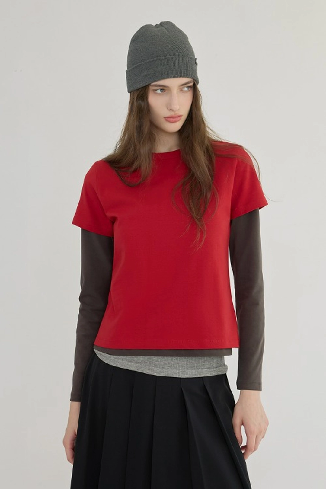퀸스래빗 Layer Roll-Up Beanie 상품 이미지 2