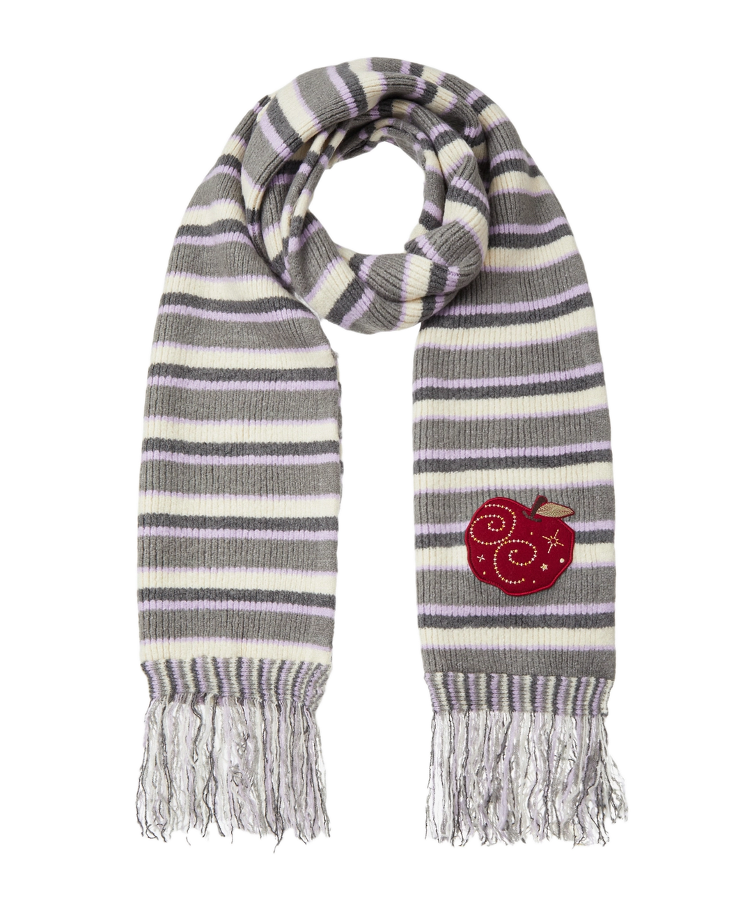 에이이에이이 STRIPE TASSEL MUFFLER [GREY] 상품 이미지 3