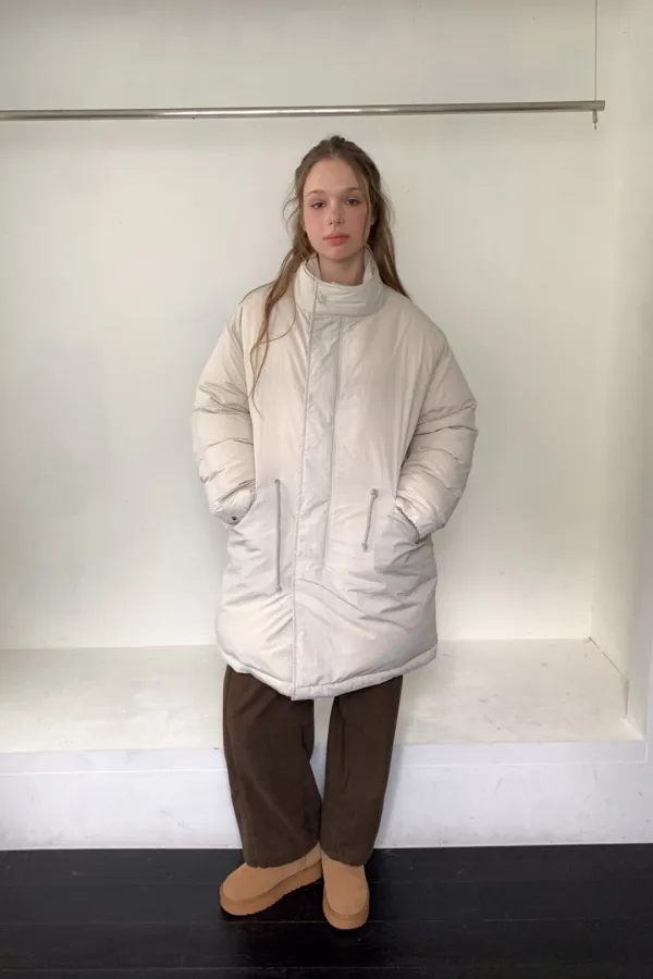 Brook Puffer Coat / Ivory