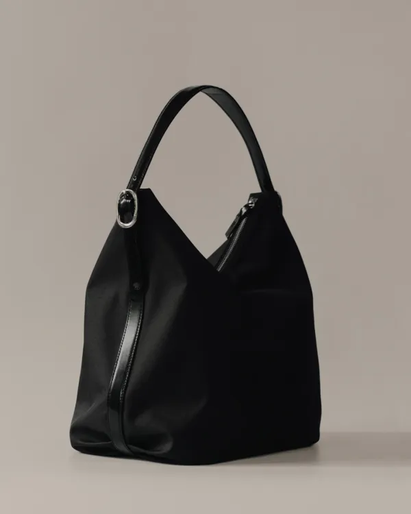 SAC CANOT TOILE BLACK
