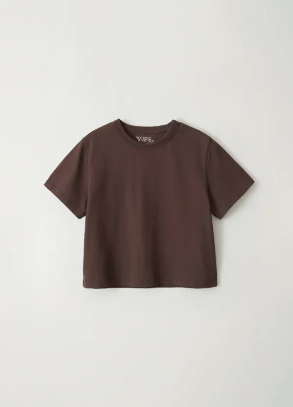 5TH / Bobba cotton t-shirt (Brown)