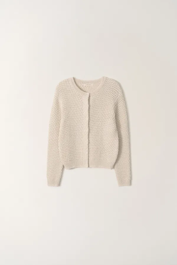 Otisse knit cardigan (Oatmeal)