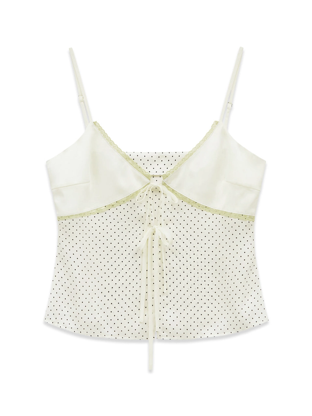 마가린핑거스 DOT LACE BUSTIER (CREAM) 상품 이미지 1
