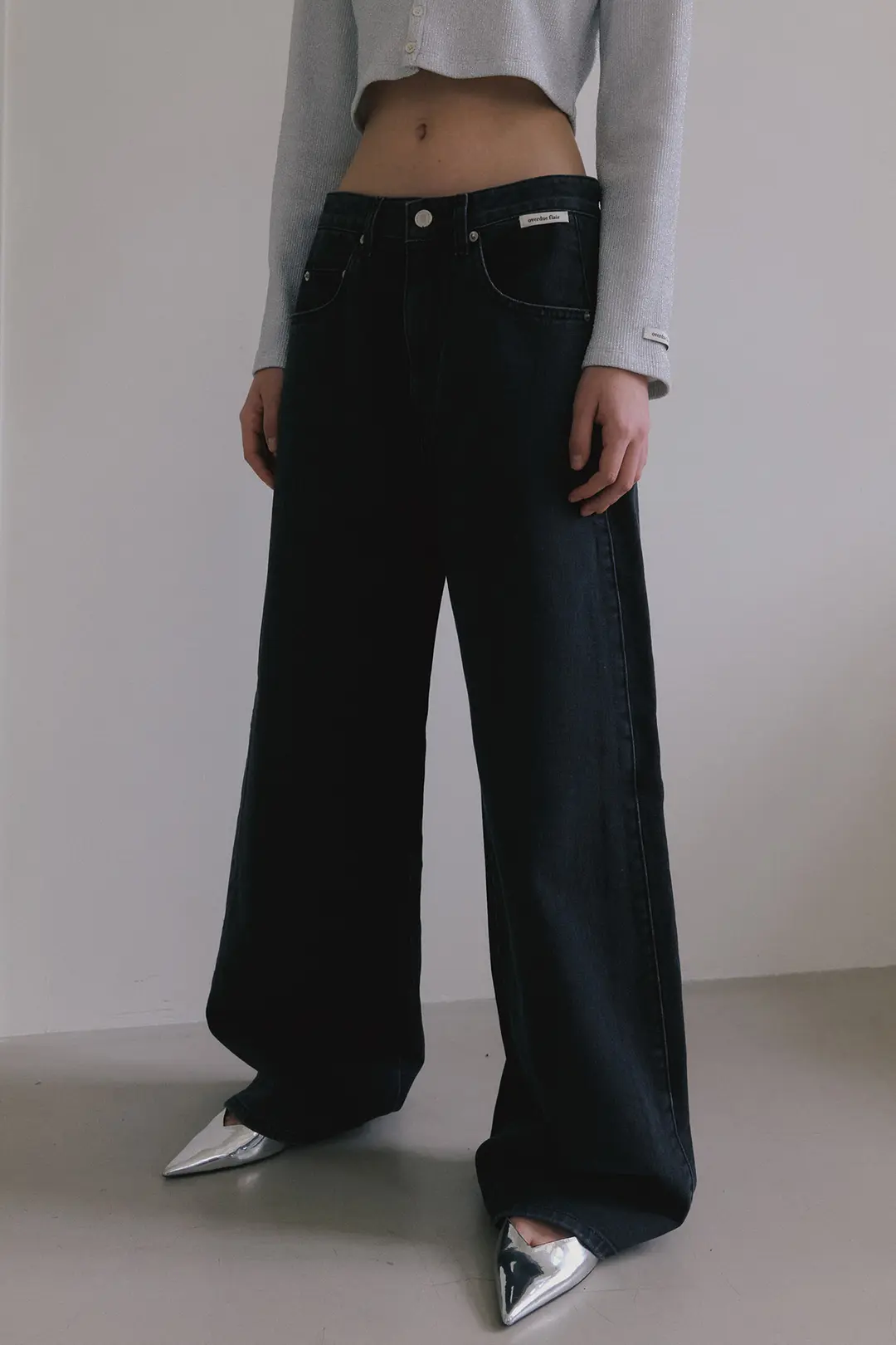 오버듀플레어 VINTAGE WIDE FIT DENIM_DARK GREY 상품 이미지 2