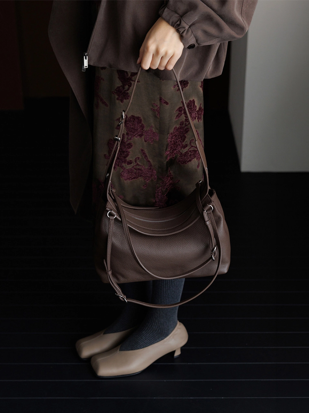 루에브르 Vine Shoulder Medium FA6AB358-NB 상품 이미지 1