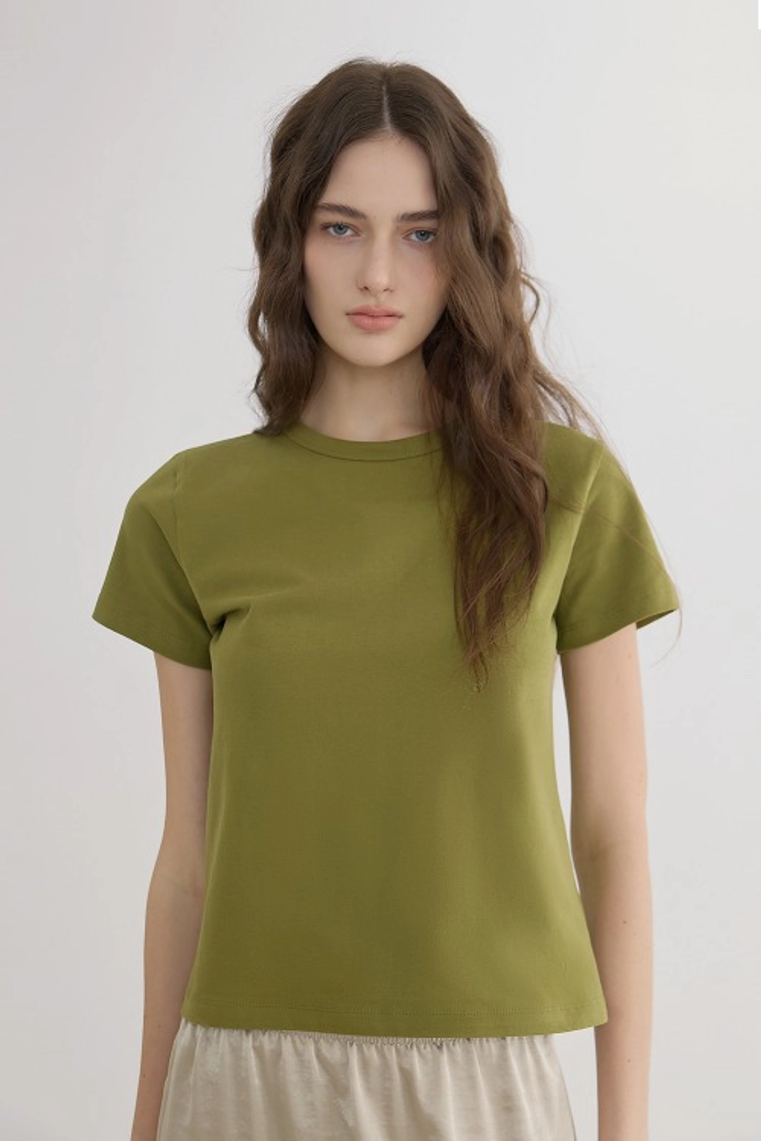 퀸스래빗 [뉴뉴 PICK] Basic Mood Cotton T-shirt 상품 이미지 2