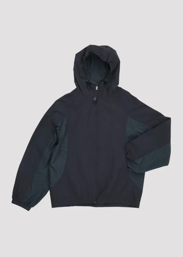 NYLON HOOD WINDBREAKER NAVY