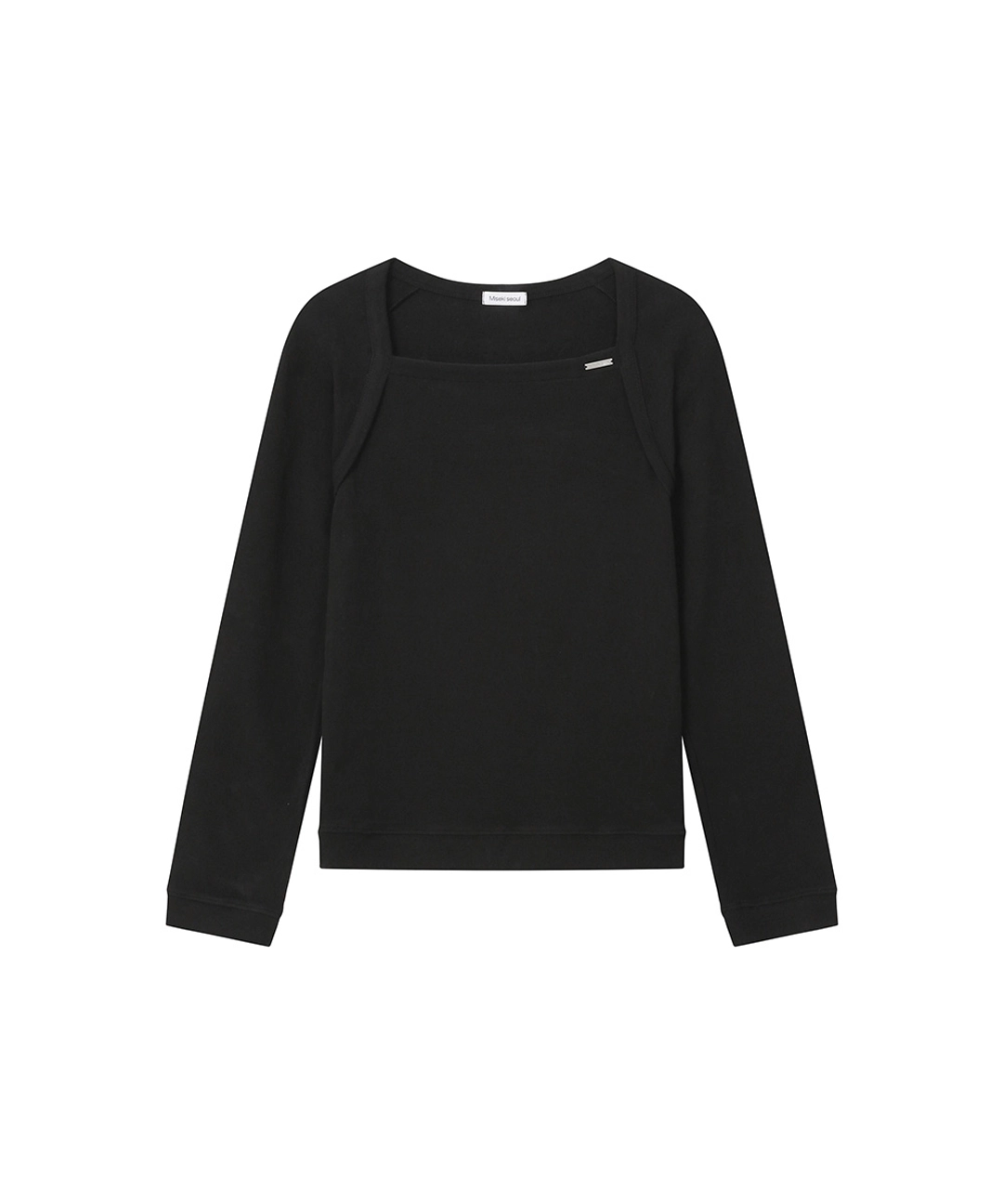 미세키서울 Bolero layered long sleeves BLACK 상품 이미지 2