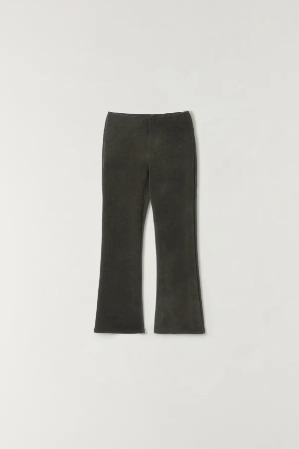 윈터 골지 밴딩 팬츠 CHARCOAL