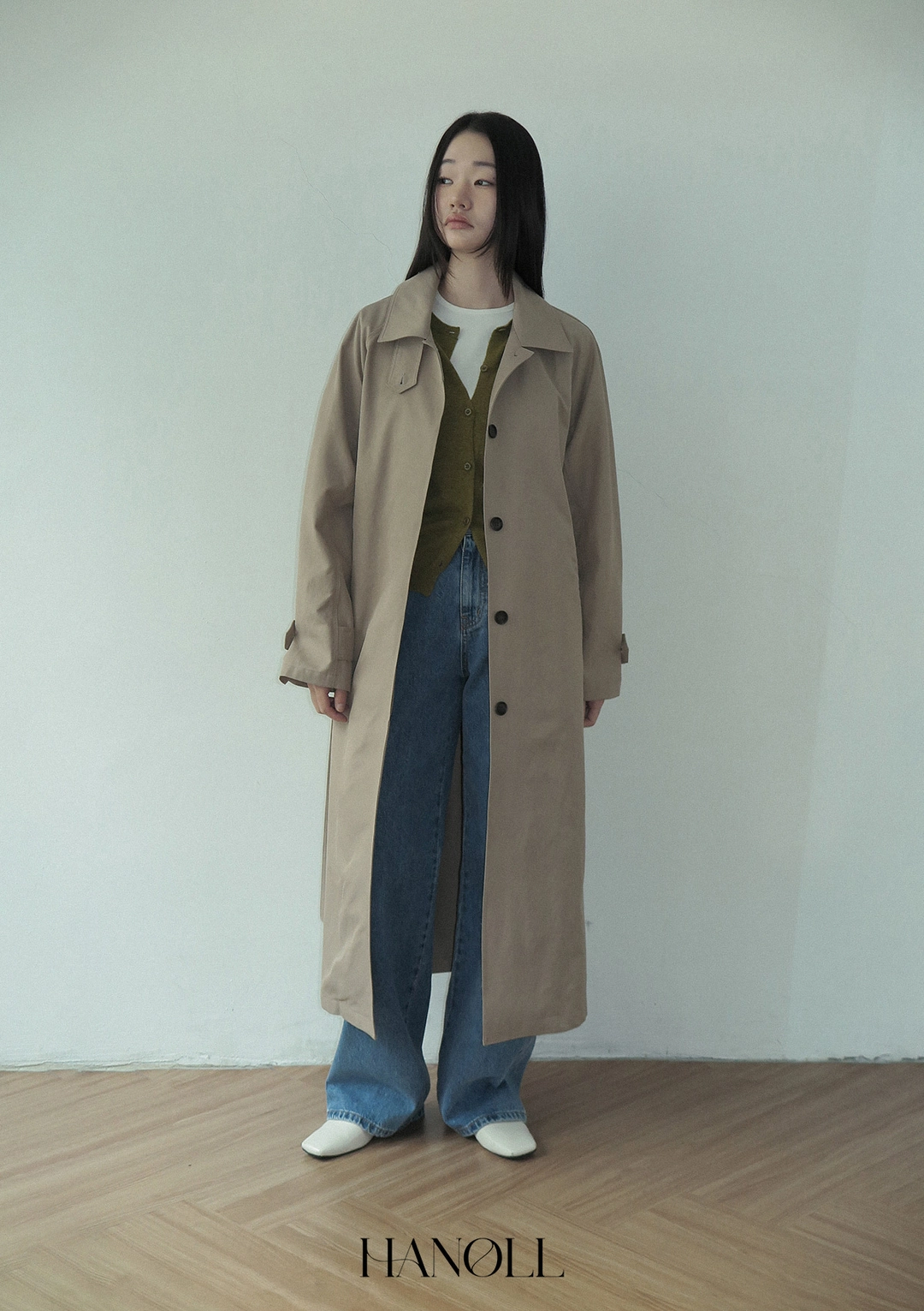 한올 Normal Trench (Beige) 상품 이미지 2