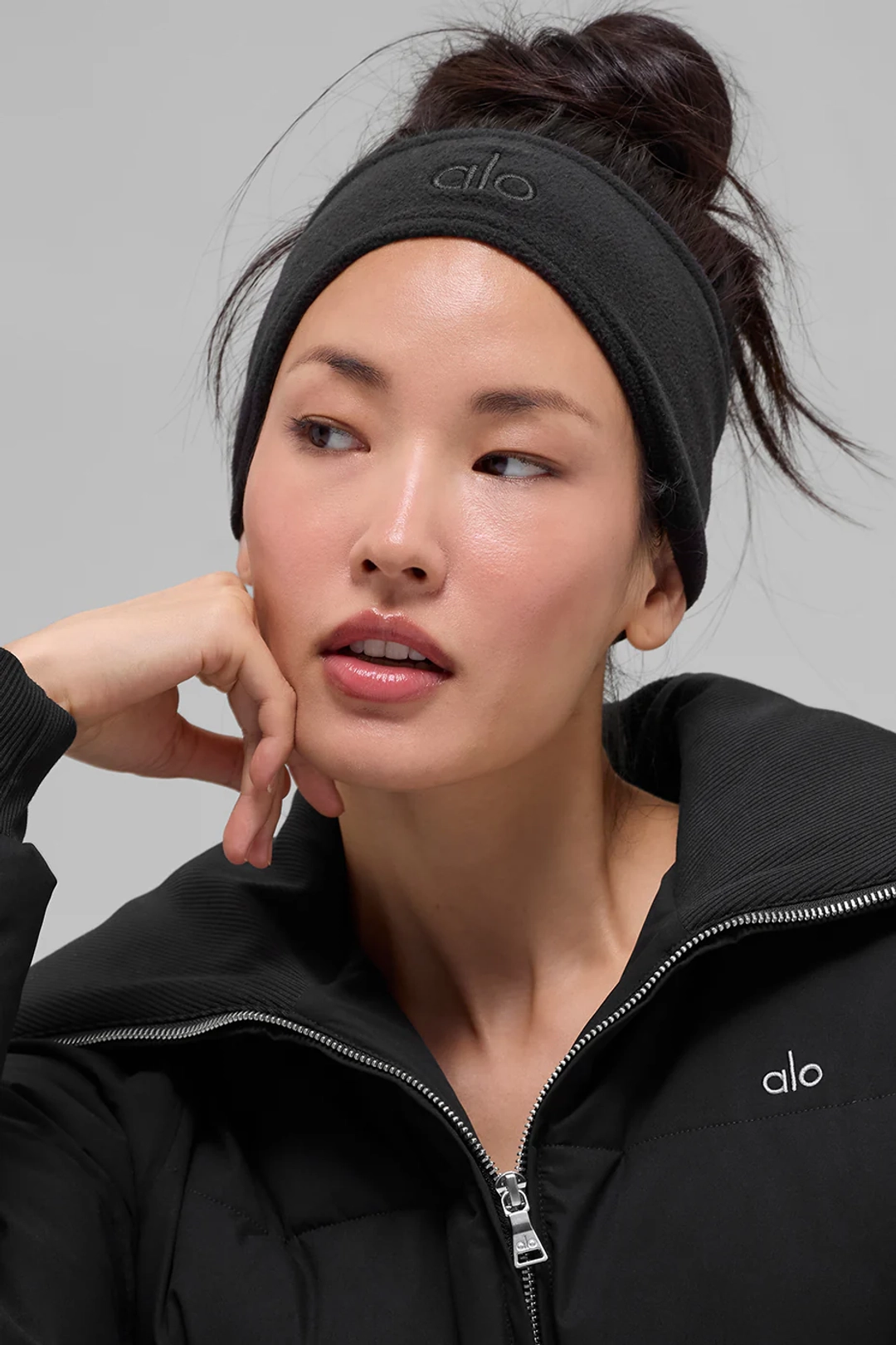 알로요가 Polar Fleece Ear Warmer - Black 상품 이미지 2