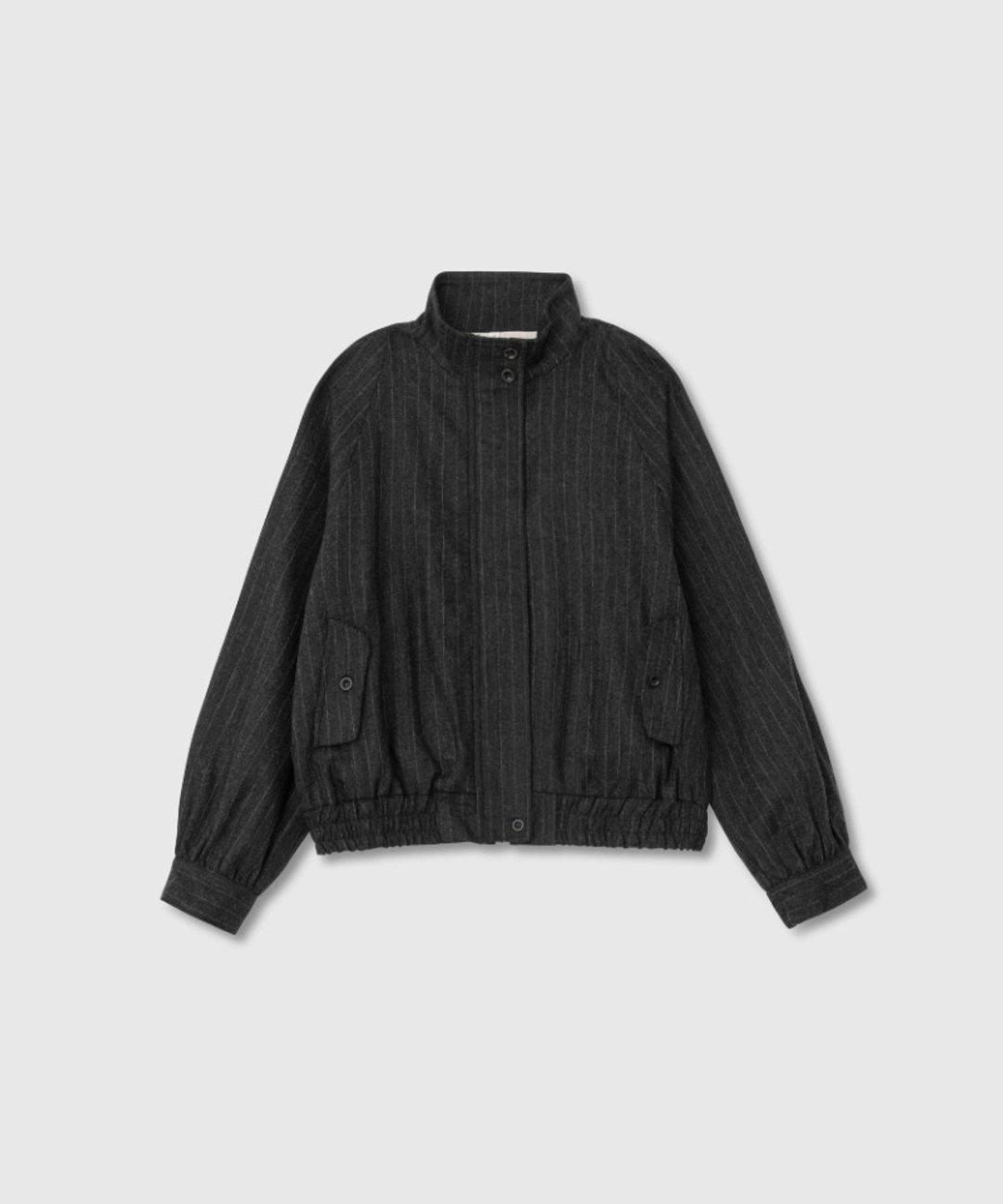 니히 Mari wool bomber jacket (Dark gray) 상품 이미지 1
